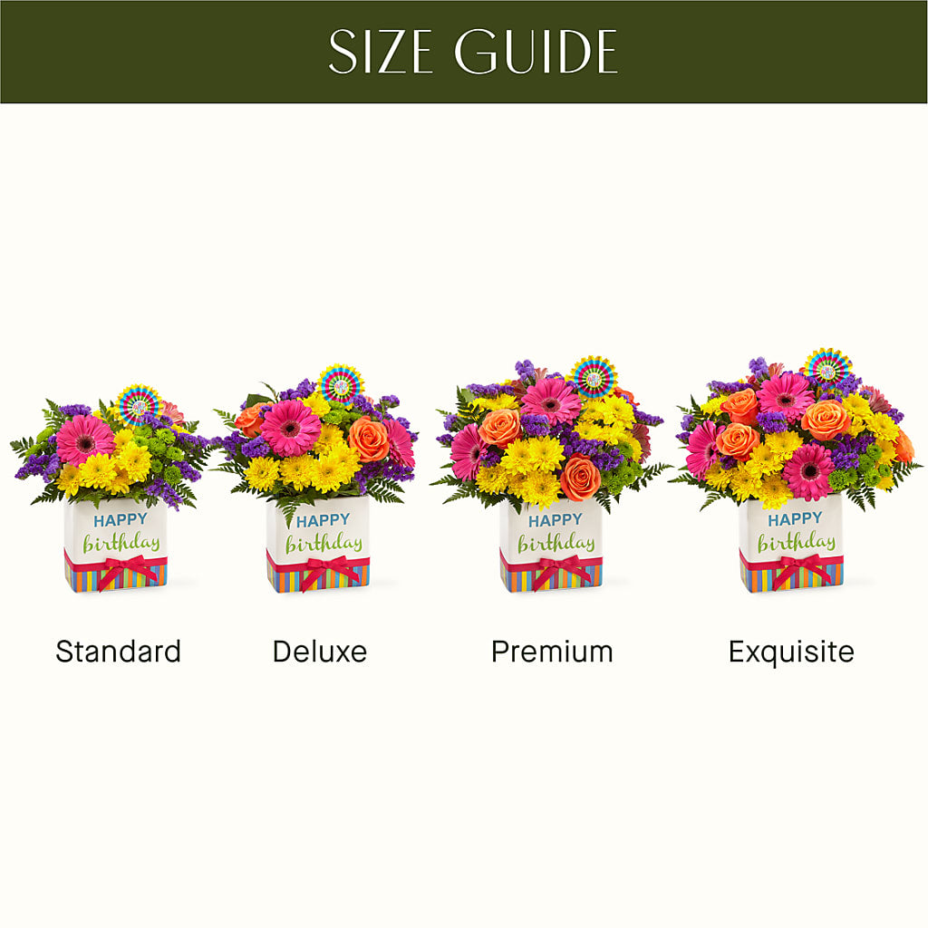 Birthday Brights Bouquet – CINDY'S FLOWERS AND GIFTS, Colonia NJ