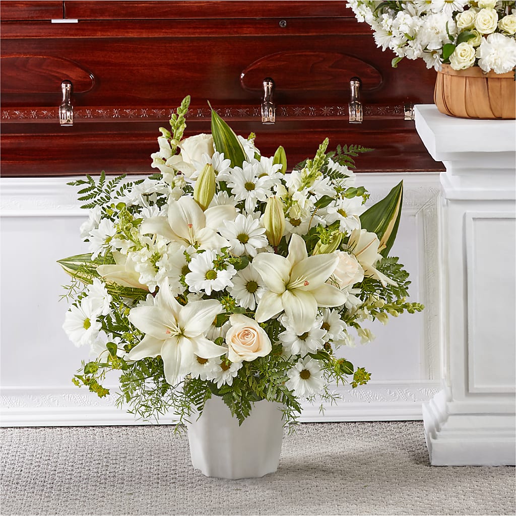 Thoughts of Tranquility Floor Basket – CINDY'S FLOWERS AND GIFTS, Colonia NJ
