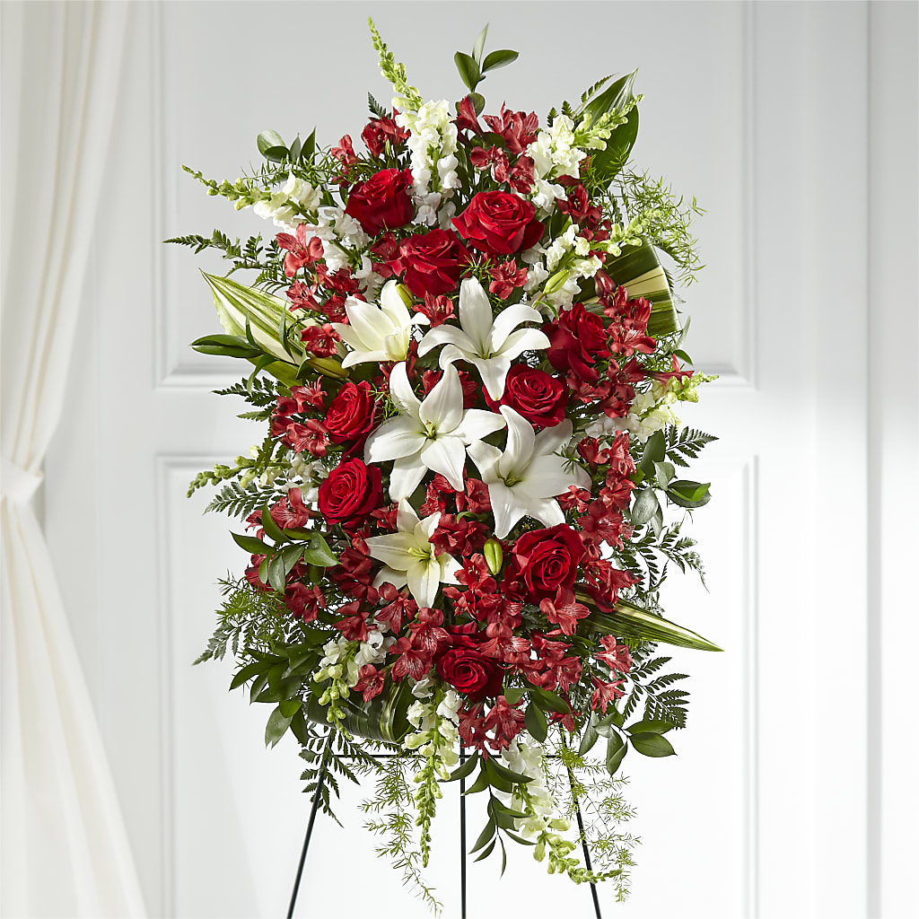 Everlasting Memory Standing Spray – CINDY'S FLOWERS AND GIFTS, Colonia NJ