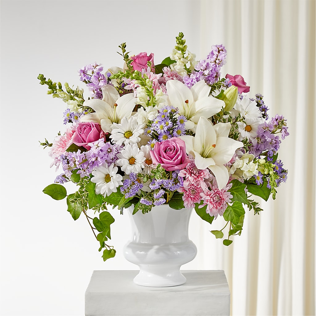 Remarkable Life Urn Arrangement – CINDY'S FLOWERS AND GIFTS, Colonia NJ