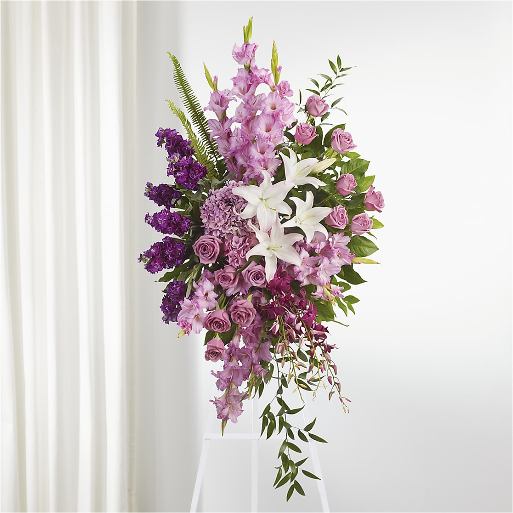 Never Alone Standing Spray – CINDY'S FLOWERS AND GIFTS, Colonia NJ