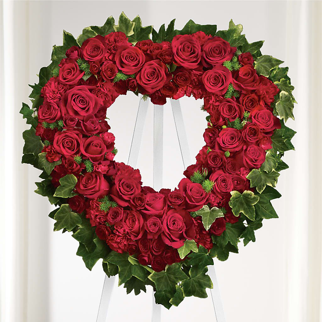 Wholehearted Standing Spray – CINDY'S FLOWERS AND GIFTS, Colonia NJ