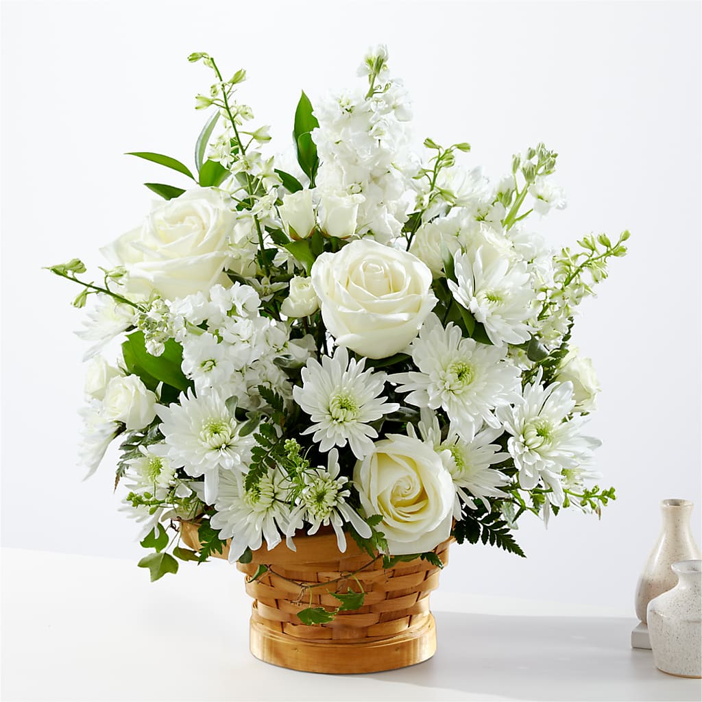 Heartfelt Condolences Arrangement – CINDY'S FLOWERS AND GIFTS, Colonia NJ