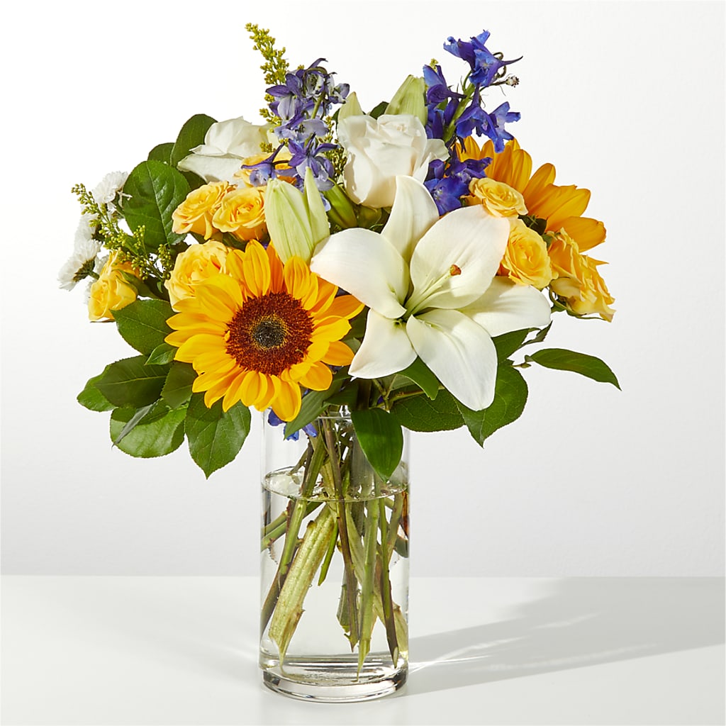 Wonderfully Sunny Bouquet – CINDY'S FLOWERS AND GIFTS, Colonia NJ