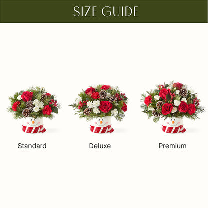 Jolly Snowman Bouquet – CINDY'S FLOWERS AND GIFTS, Colonia NJ