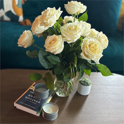 Long Stem Yellow Rose Bouquet – CINDY'S FLOWERS AND GIFTS, Colonia NJ