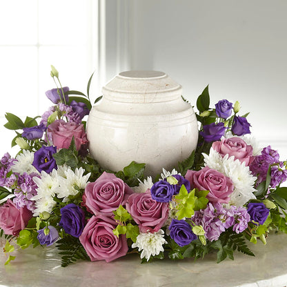 Blooming Sympathy Cremation Adornment – CINDY'S FLOWERS AND GIFTS, Colonia NJ
