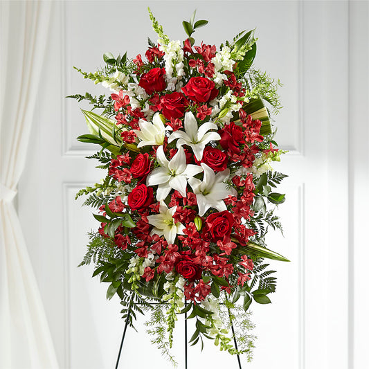 Everlasting Memory Standing Spray – CINDY'S FLOWERS AND GIFTS, Colonia NJ