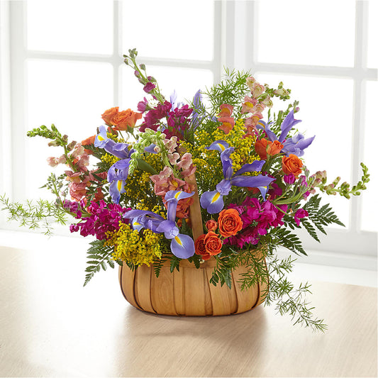 Garden of Life Basket – CINDY'S FLOWERS AND GIFTS, Colonia NJ
