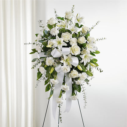 With Care Standing Spray – CINDY'S FLOWERS AND GIFTS, Colonia NJ