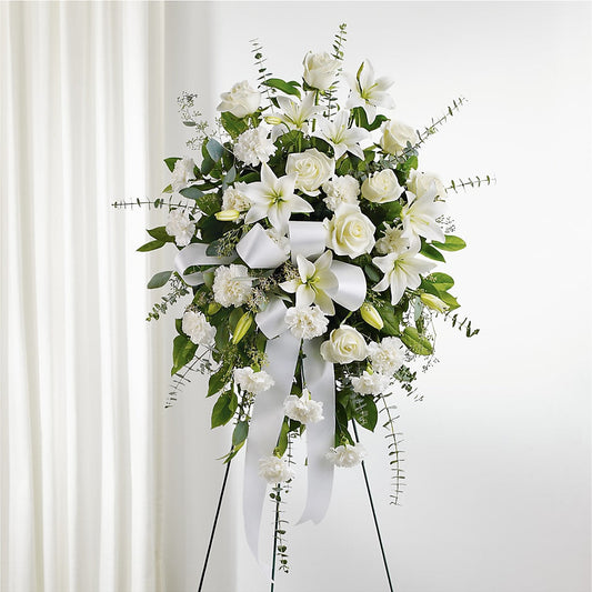 With Care Standing Spray – CINDY'S FLOWERS AND GIFTS, Colonia NJ
