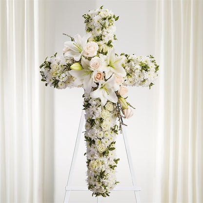 Spiritual Guidance Standing Spray – CINDY'S FLOWERS AND GIFTS, Colonia NJ