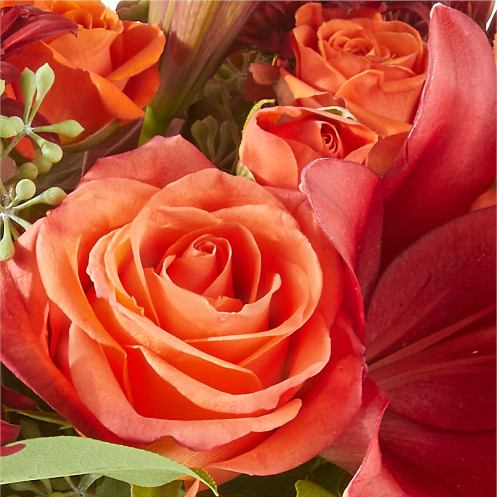 Crimson Leaves Bouquet – CINDY'S FLOWERS AND GIFTS, Colonia NJ