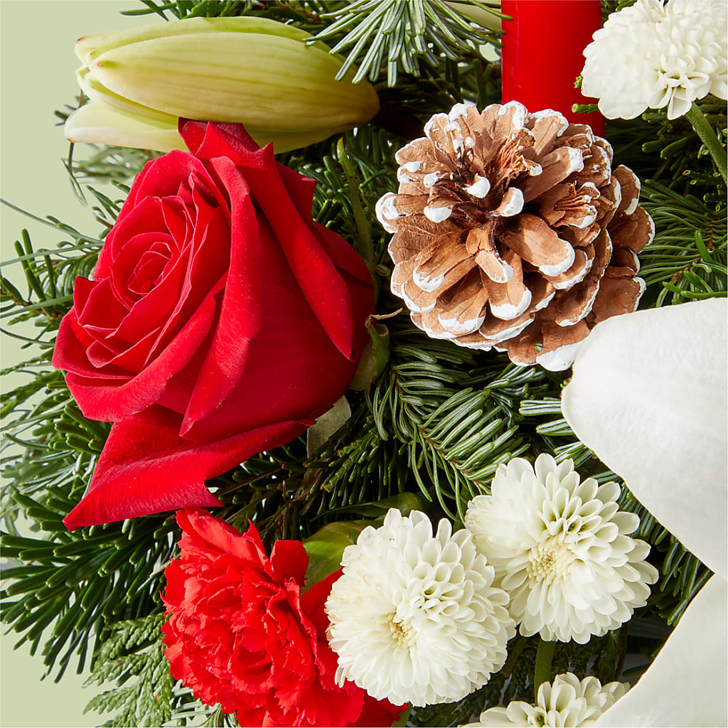Seasonal Festivities Centerpiece – CINDY'S FLOWERS AND GIFTS, Colonia NJ