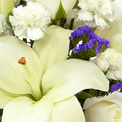 Sapphire Rush Bouquet – CINDY'S FLOWERS AND GIFTS, Colonia NJ