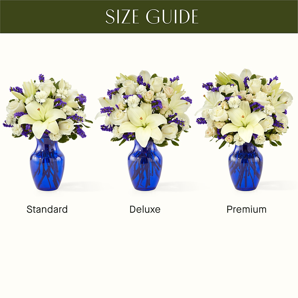 Sapphire Rush Bouquet – CINDY'S FLOWERS AND GIFTS, Colonia NJ