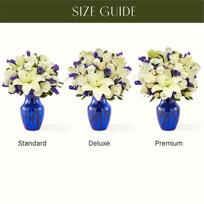 Sapphire Rush Bouquet – CINDY'S FLOWERS AND GIFTS, Colonia NJ