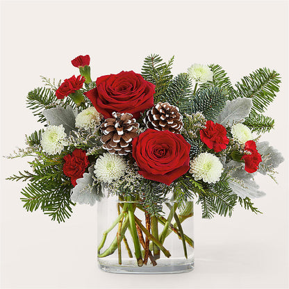 Yule Cheer Bouquet – CINDY'S FLOWERS AND GIFTS, Colonia NJ