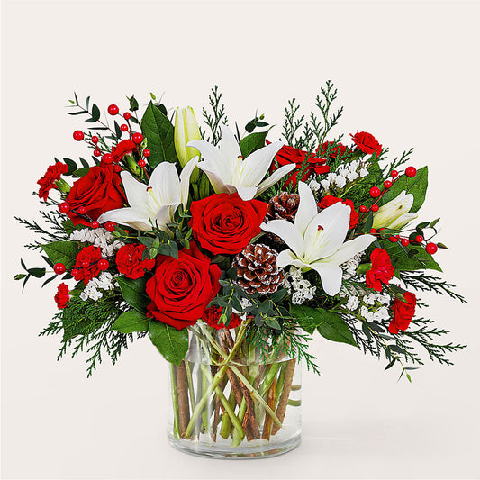 Best in Snow Bouquet – CINDY'S FLOWERS AND GIFTS, Colonia NJ