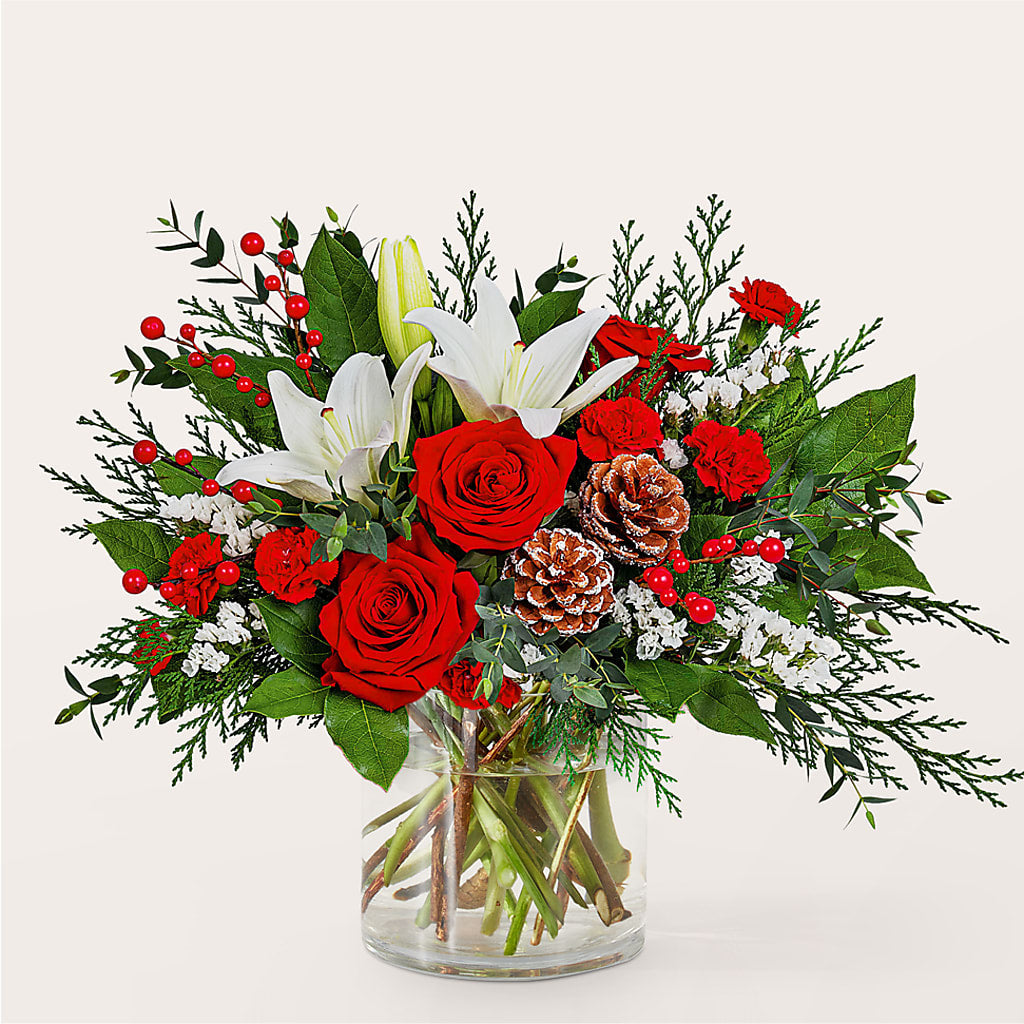 Best in Snow Bouquet – CINDY'S FLOWERS AND GIFTS, Colonia NJ